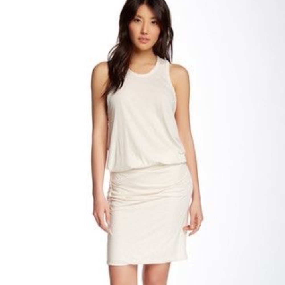 James Perse Racerback Blouson Dress